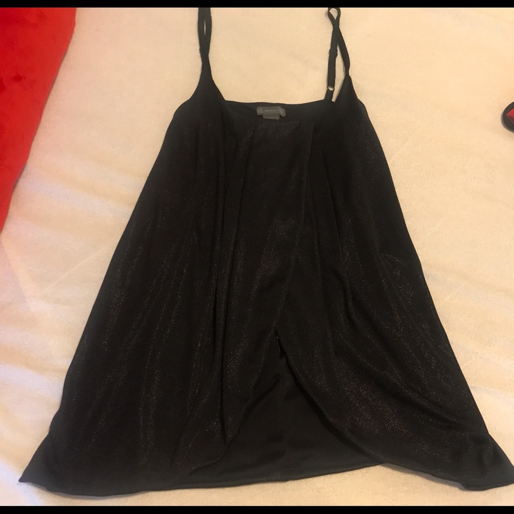 A/X Armani Exchange Black Sparkly Top